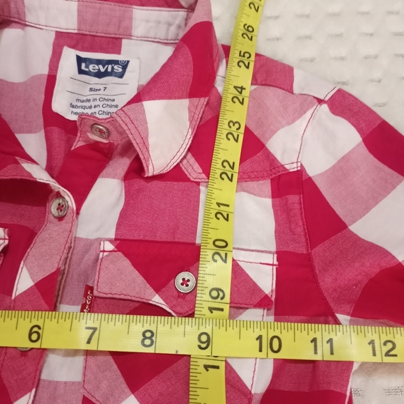 Levi's Kids Girl Dress  size 7 - Picture 5 of 7